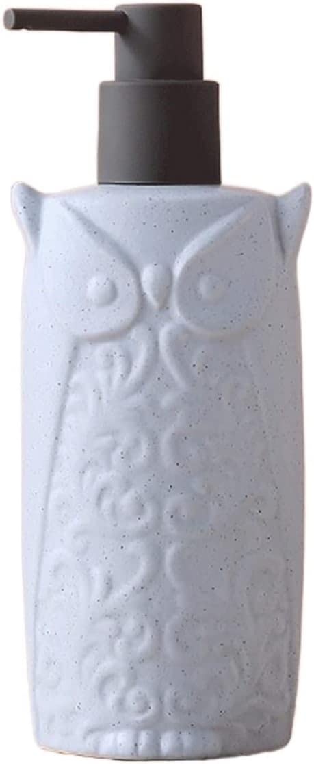 Z matową ceramiką Urocza sowa 840 ml / 28,4 uncji Prysznic o dużej pojemności do kuchni Premium(E)