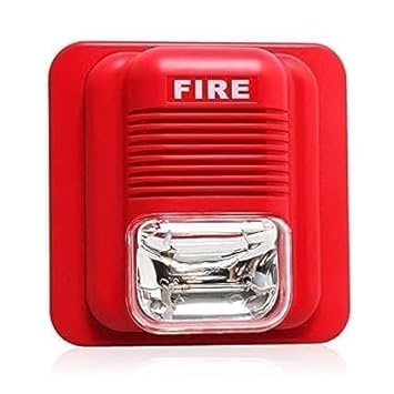 PARMAR ENTERPRISES Fire Alarm Warning Siren| Fire Security Service| Fire Alarm Siren |Smoke Detector |Horn Sound & Alert Security System for Home Office Hotel Restaurant
