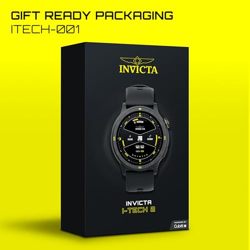 Image of Invicta I-Tech Digital Smartwatch, 1.43″ Display, Silicone Strap, Swim Tracking, 100+ Sports Modes, Bluetooth 5.3, GPS,Unisex