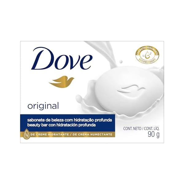 Dove Sabonete Em Barra Branco 90 G