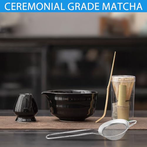 Kit de té Matcha 5 piezas para ceremonia moderna miniatura 7