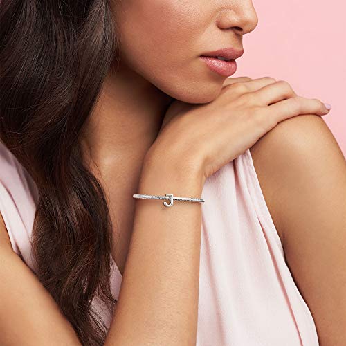 Pandora Alphabet Charm - Compatible Moments - Gift for Her - Made with Sterling Silver - with Gift Box3