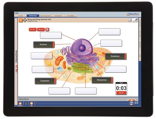Image of Newpath All About Cells Flip Chart and Online Multimedia Lesson, Grades 6 through 10