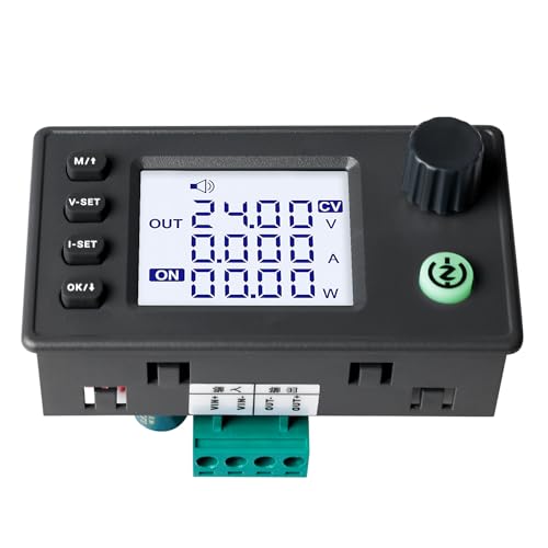 Convertidor DC Boost Buck, convertidor Buck-Boost de 6-36 V hasta 0,5-37 V, 40 W, 4,5 A, voltaje ajustable, fuente de alimentación estabilizada, convertidor Boost Buck, regulador de voltaje ajustable