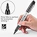 WOSWEL Dry Erase Markers Bulk, 72 Pack Black Fine Tip Whiteboard Markers