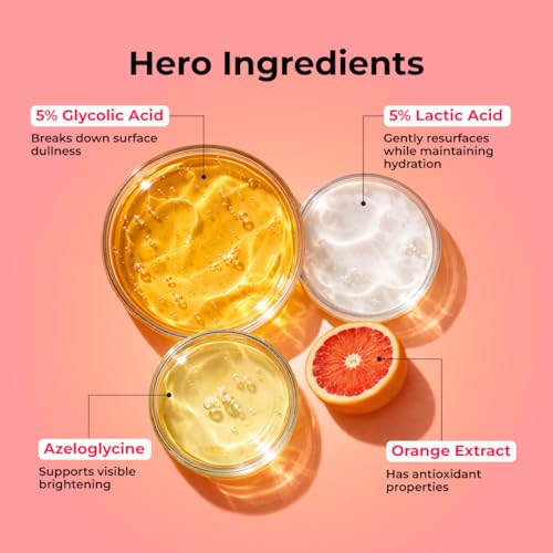 Image of Hula Hoop Foaming 10% De-Tan Body Scrub by Foxtale | Tan Removal & Soft-Smooth Skin | 5% Glycolic Acid, Lactic Acid & Azeloglycine | For Women & Men | All Skin Types | 200g
