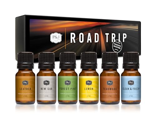 P&J Trading Road Trip Car Fragrance Oil Set – 6