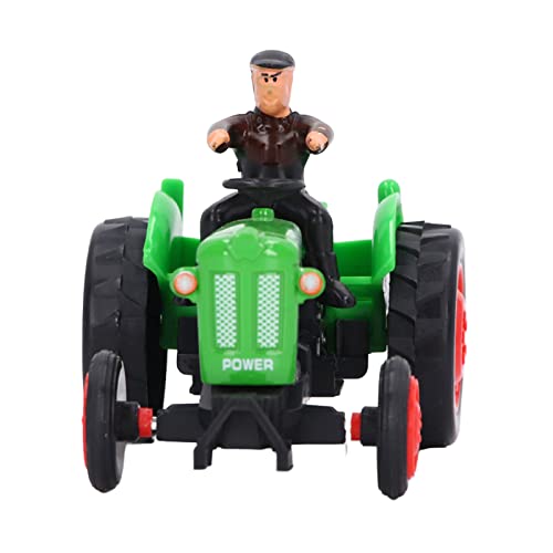 Bauernhof-Traktor-Spielzeug, kognitive Entwicklung, Kinderzimmer-Spielzeug, hören Sie auf, zu Hause zu Spielen! Grün
