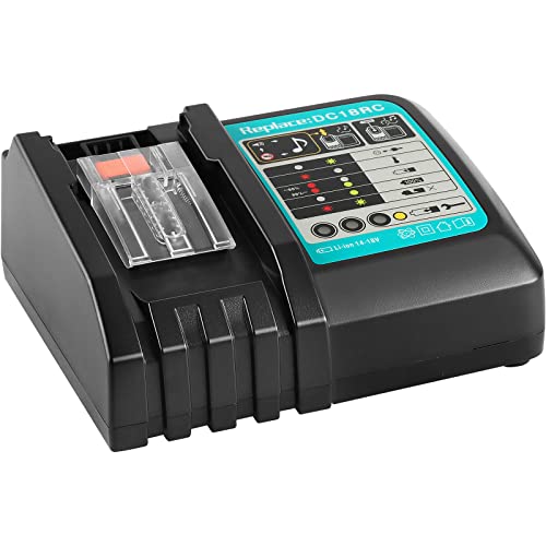 Rapid Battery Charger DC18 DC18RD DC18RA for Makita Tools 14.4V-18V LXT Li-ion Battery BL1815 BL1820 BL1830 BL1850 BL1860 BL1840 BL1430 BL1415