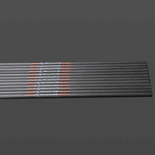 ACCMOS Carbon Arrow Shaft ID 8.0mm 32 Inch Spine 300/350/400/500 Arrow Accessory Parts Archery Recurve Bow Shooting Hunting Arrow DIY 6/12pcs (12pcs, 300 Spine) - Thumbnail 4