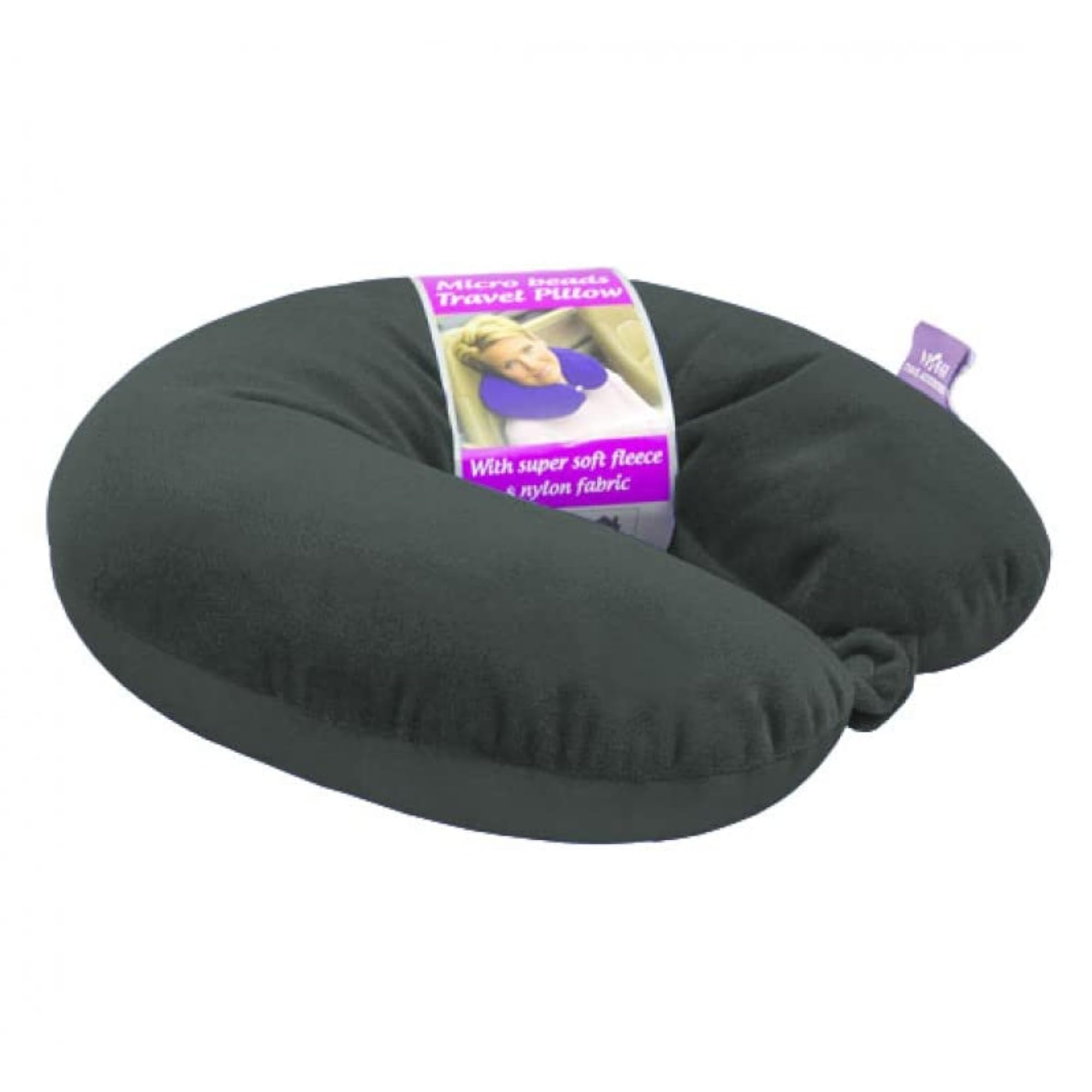 Microbeads U Shape Neck Pillow for Travel and Relief