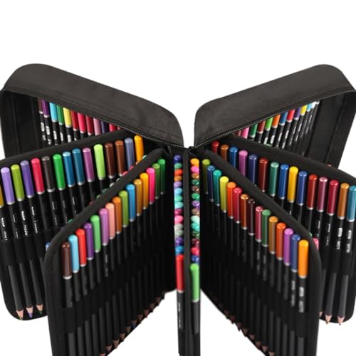 LPAOMKL 180 色油性色鉛筆セットプロのアート色鉛筆手描き落書き絵画セット