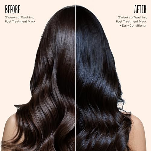 Image of Overtone Daily Color Depositing Conditioner - 4.5 oz Temporary Coloring Conditioner w /Shea Butter & Coconut Oil - Refresh Color & Prevent Fading - Vegan & Cruelty-Free, Blue for Brown is Indigo Iris