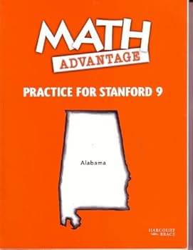 Paperback Math Advantage: Practice for the Sanford 9 Book