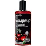 WARMup - 6184110000 - Huile chauffante comestible gout cerise - 150 ml