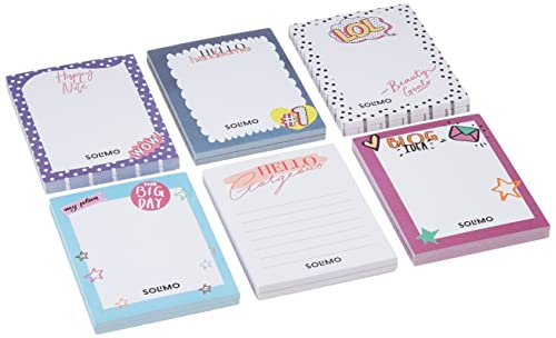 Image of Amazon Brand - Solimo To Do List Notepad, Book, Stationery, 4 x 5.25, Writing Pads 50 Tear Off Sheets, Set of 12 Planners
