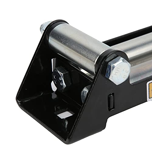 Side By Car Side By Side Winch Roller Fairlead 152Mm/6In Iron Zinc Plated Maintenance Replacement Universal #TOP2