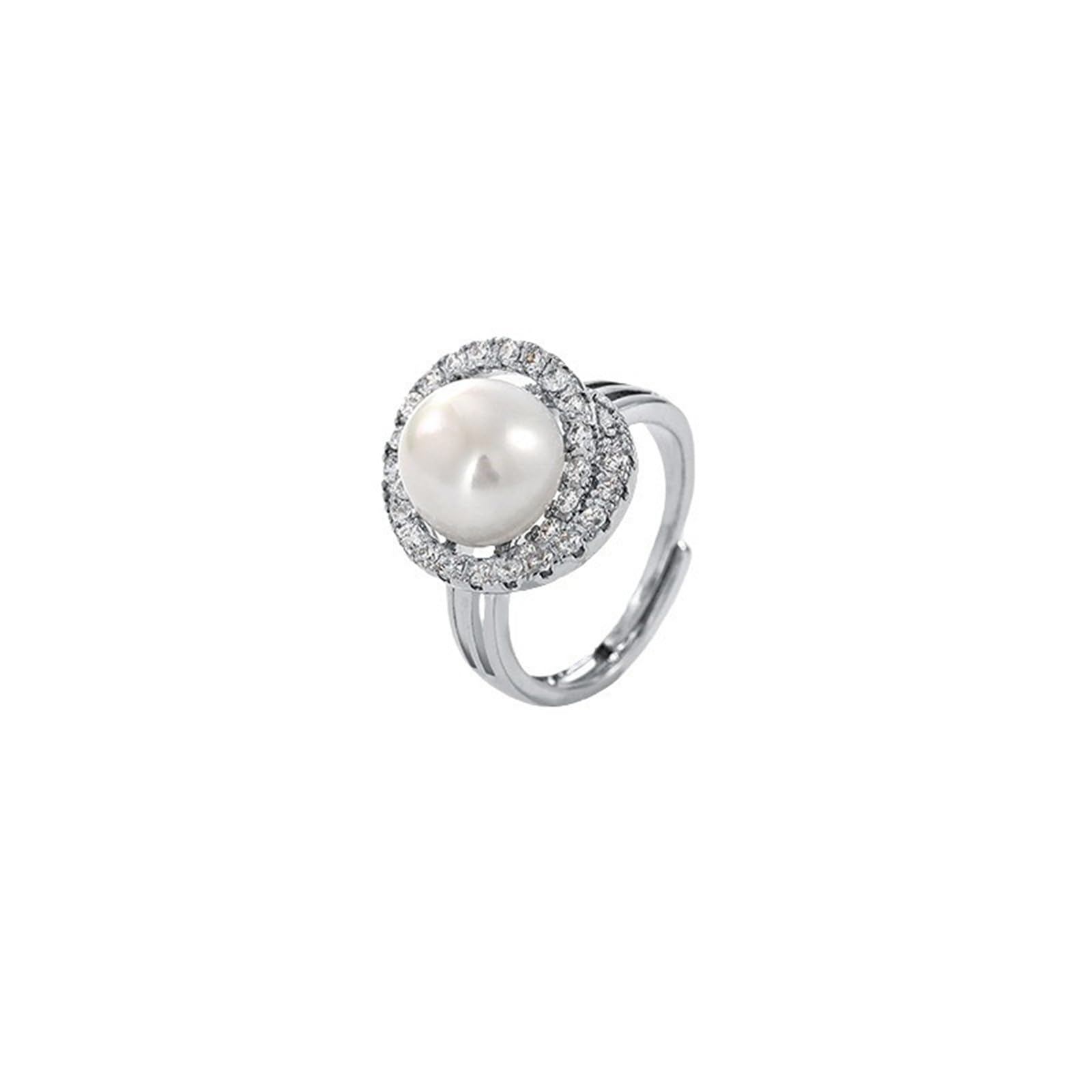 Bague réglable perle d'eau douce finis les problèmes de taille - 3