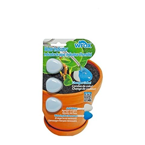 Plastair Wrox Plant Moisture Indicator, White/Blue, 3-Pack (WROX-3PK) Cover