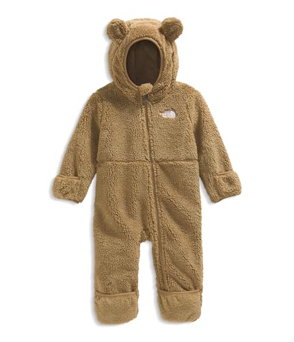 THE NORTH FACE Baby Campshire One-piece | Cozy Fleece Winter Onesie, With Mittens, Booties & Attached Bear Ear Hood2