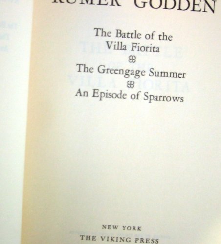 THE BATTLE OF THE VILLA FIORITA THE GREENAGE SU... B000ND0LEY Book Cover