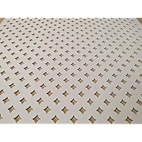 Wooden Mesh Laser Cut In 6mm Thick Mdf Decorative Panel For Radiator - View #6