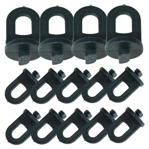 OFFSCH 100pcs Twist Clips for Greenhouse Accessories Greenhouse Clamps for Hanging Plant Pots Versatile Twist Tool for Convenient Plant Display and Care