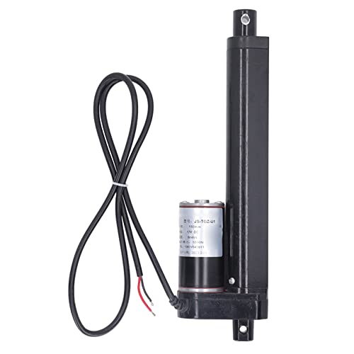 ANKROYU JS TGZ U1 Electric Actuator, Aluminum Alloy 1000N 150mm Stroke Linear Actuator, IP65 Waterproof Low Noise Linear Electric Actuator with Limit Switch (Actuator Only)