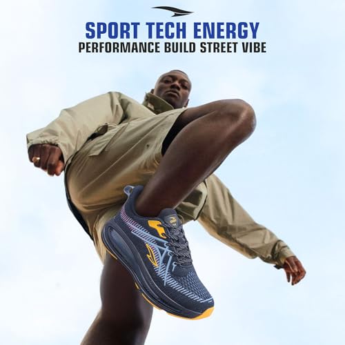 Image of ASIAN Superstar-11 Men's Running Shoes | Memory Foam Cushion, Breathable Mesh Upper, Arch Support, High Energy Return Sole for Gym, Jogging & Daily Training