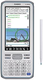 Casio Touchscreen with Stylus Graphing Calculator, 4.8 (fx-CG500)