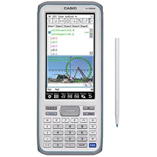 Casio fx-CG500 Graphing Calculator, Touchscreen with Stylus
