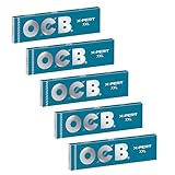 OCB X-Pert XXL - Relaxed Weave, Extra Wide, Extra Long - 32 Leaves per Book, Pack of 5 Booklets
