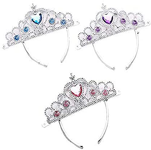 Wenosda Dress Up Tiara Crown Set Princess Costume Party Accessories For Kids/Girl/Toddler (Blue + Pink + Purple) #TOP5