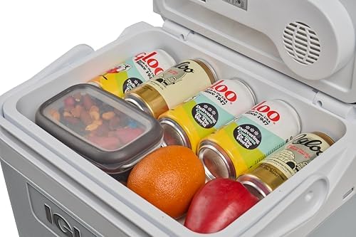 Bild 4 - IGLOO IE24 AC/DC elektrische Kühlbox, 24 Liter, Mini-Kühlschrank 12/230 V für Auto, Boot und Freizeit, grau