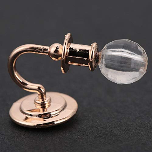 1:12 Casa delle Bambole Lampada Muro 2Pcs Lega