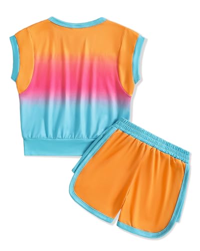 Image of Weebaby Baby Clothes Girl Toddler Summer Outfits Infant Casual Sleeveless Halter Ruffle Tank Cute Short Set Baby Clothing