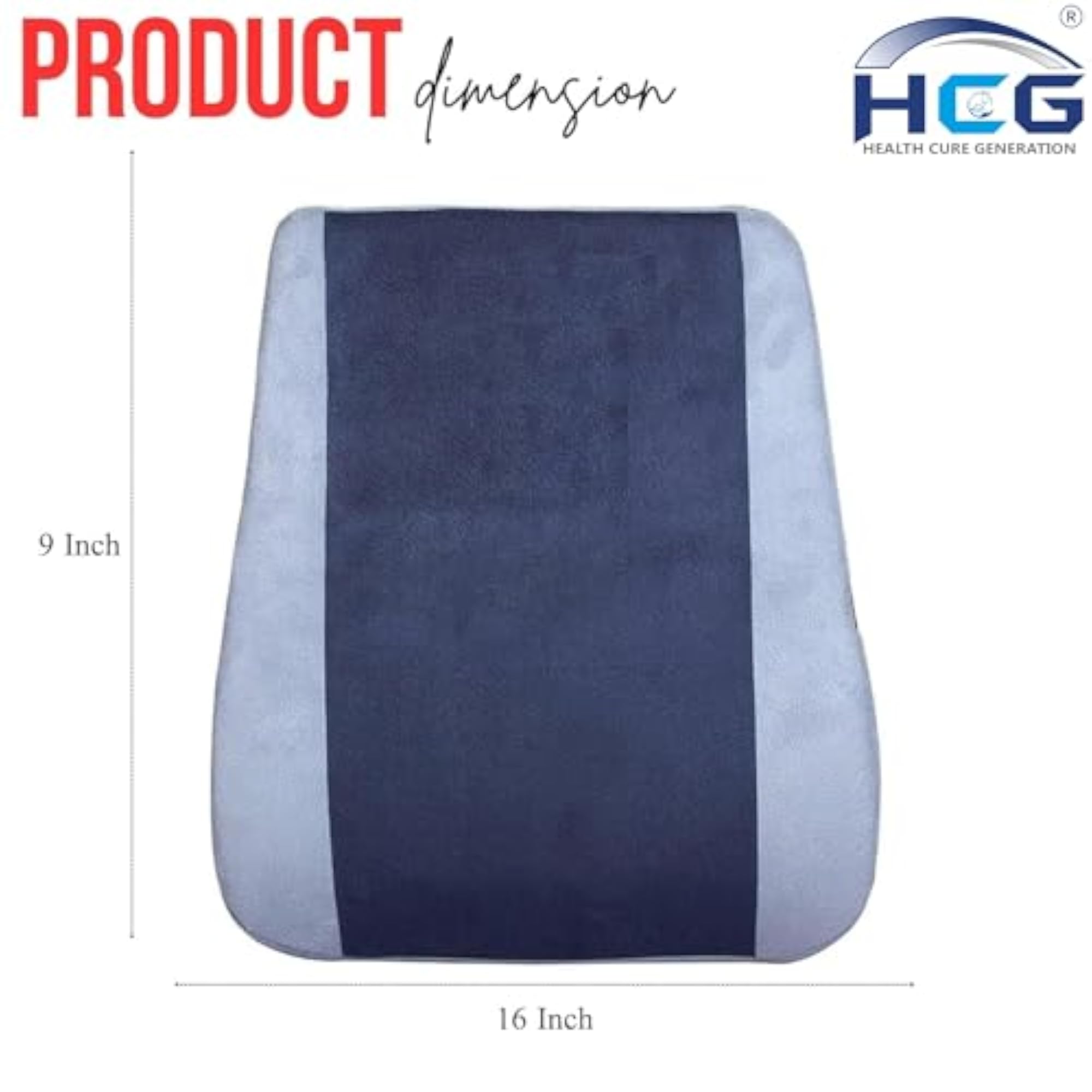 Orthopedic Back Rest Cushion for Pain Relief