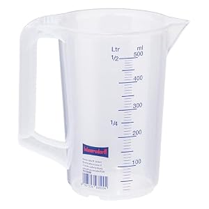 Verre Doseur 500ml Polypropylène Incassable Hünersdorff
