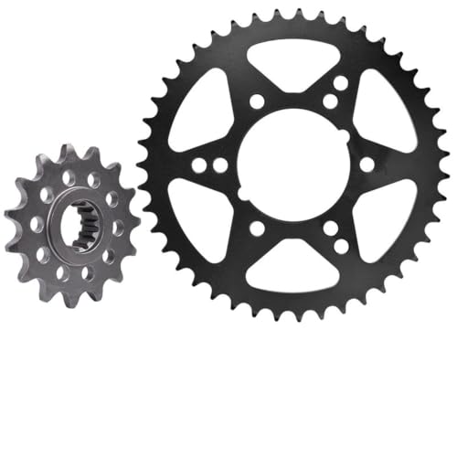Pignon avant et arrière 43T 15T haute résistance pour ZR750 Z750R