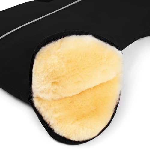 Image of Werner Christ Baby Stroller muff Made of Sheepskin - MOFFY Luxe is The Ideal Hand Warmer for Buggies Made of Medical Fur, Easy to use