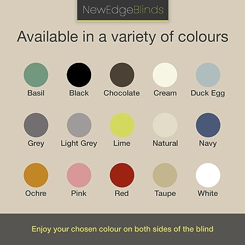 Thermal Blackout Blinds, Black 110cm (43.30"), 165cm Drop - Blackout Roller Blinds For Inside and Outside Recess Fitting - Window Blinds of Multiple Colours and Sizes by New Edge Blinds - Cosy Home Interiors Thermal Blackout Blinds, Black 110cm (43.30"), 165cm Drop - Blackout Roller Blinds For Inside and Outside Recess Fitting - Window Blinds of Multiple Colours and Sizes by New Edge Blinds - Image 6