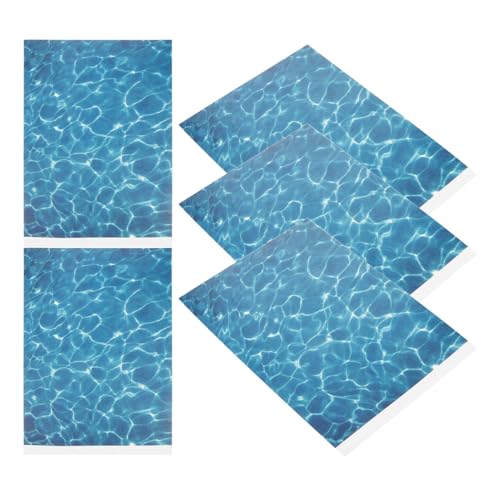 TEHAUX 5 feuilles texture eau pour maquette