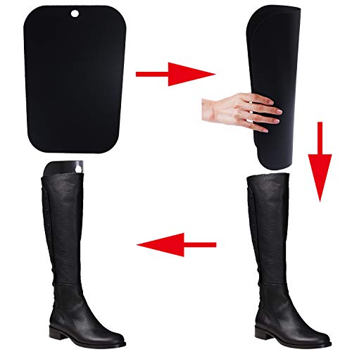 Image of Ruisita 8 Pairs (16 Sheets) Reusable Boot Shaper Form Inserts Boots Tall Support for Women or Men