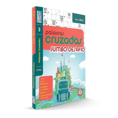 Livro Coquetel Jumbo Desafio nível difícil Ed 03