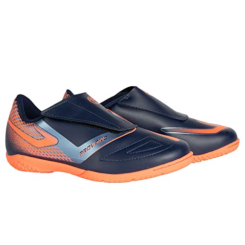 Chuteira Futsal Infantil Topper Provoke Preto/laranja - 30