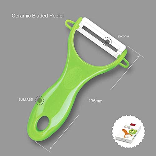 Colibrox Peelers Grate And Julienne - Fruit And Vegetable Peeler Set Quickly Peels Apple, Potato, Corn, Ginger, Citrus, Avocado, Mango And More #TOP5