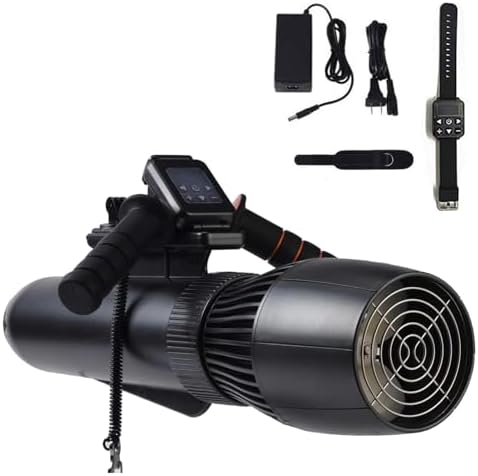 Underwater Scooter for Adults & Kids - Water Sports Diving Scooter with Removable Handle & 160min Brushless Motor Battery (10000mAh) - Perfect for Aquatic Adventures