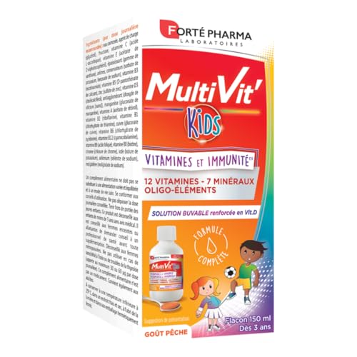 Forté Pharma Multivit' Kids Sirop Vitaminé Enfants