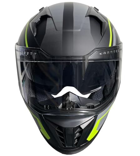 Rallox Integralhelm RALLOX 69-G in Größe S mit Sonnenvisier