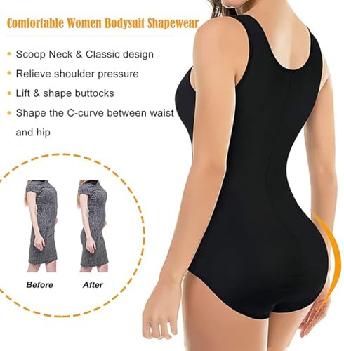 Image of Women Spandex & Nylon High Compression Body Suit (ED009)